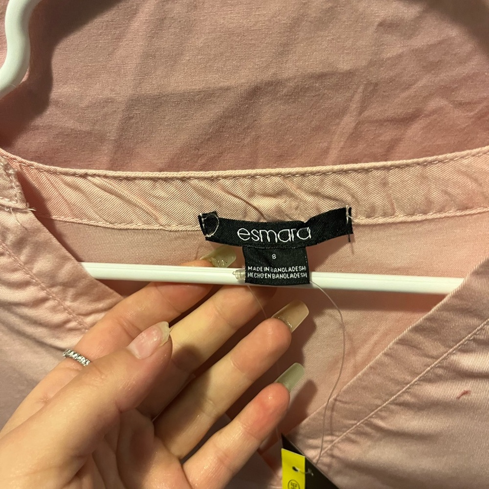 H&M Light Pink Blouse